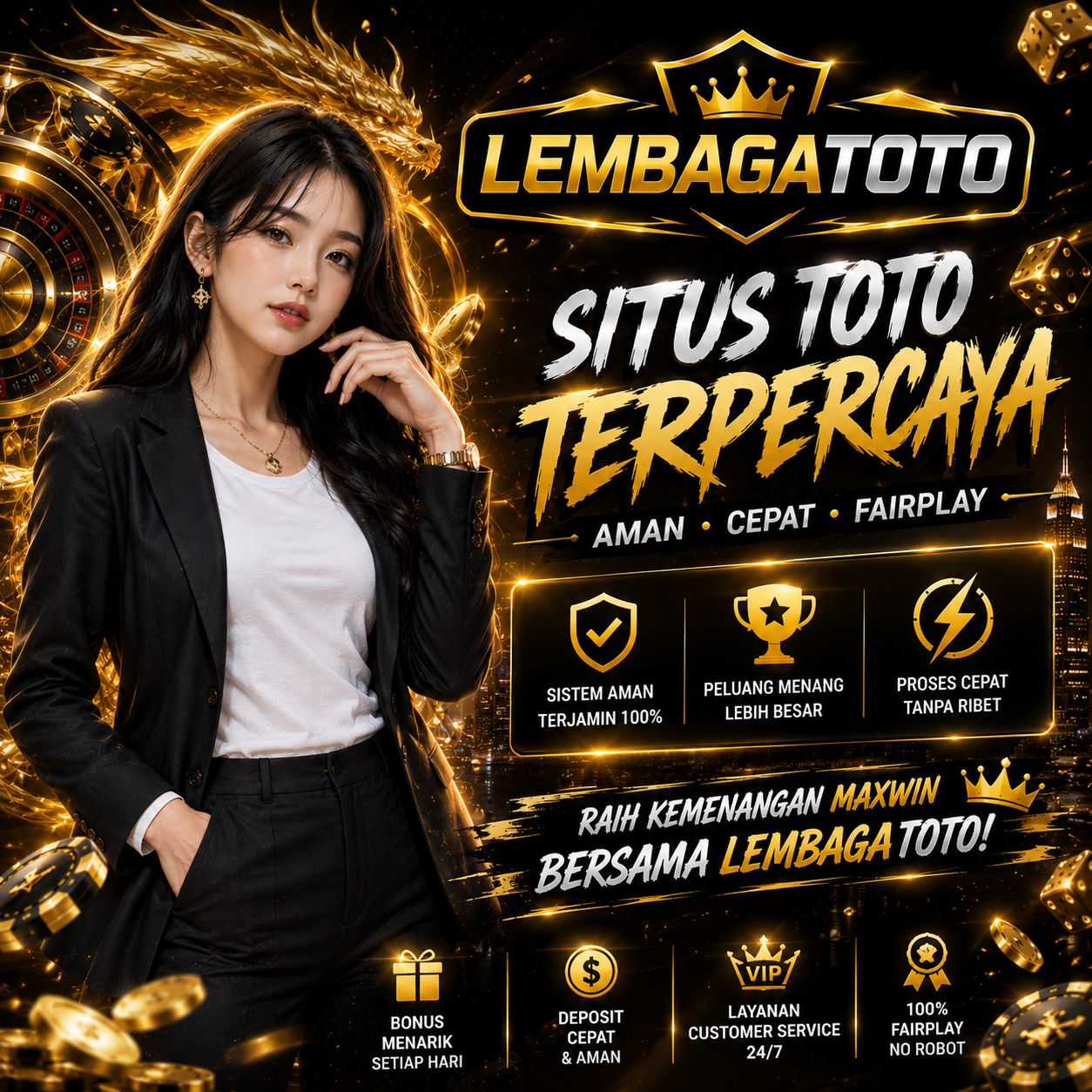 LEMBAGATOTO ⚡️ Titik Kumpul Pecinta Slot Online Gacor Hari Ini